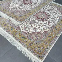 فرش دستباف گل ابریشم طرح تقی زاده ۱۷۵ تومن|فرش|مشکیندشت, |دیوار