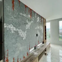 مجری میکروسمنت و انواع پوشش دکوراتیو.۱۰ سال ضمانت|خدمات پیشه و مهارت|رشت, گلسار|دیوار