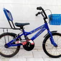 دوتا دوچرخه سایز 16 در حد نو پسرانه و دخترانه