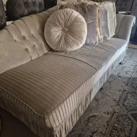 فروش مبل شزلون۳نفره|مبلمان خانگی و میز عسلی|شیراز, دکتر حسابی|دیوار