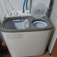 لباسشویی دوقلوی هایر7کیلویی درحدنوکاملا سالم|ماشین لباسشویی و خشککن لباس|جهرم, |دیوار