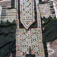 لباس بلوچی دست دوز هفتصد اینه