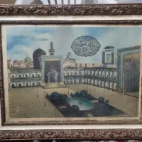 فروش قاب عتیقه با تصویر حرم قدیمی امام رضا