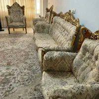 مبل ۷نفره سلطنتی با میزعسلی(فروش فوری)