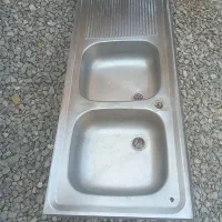 سینک ظرفشویی تمیس کار کرده  دوقلو