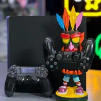 ps4 اسلیم دو دسته مشکی