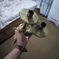 قلیان برنجی|صنایع دستی و سایر لوازم تزئینی|کرمانشاه, |دیوار