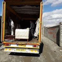 اتوبار حمل اثاثیه منزل کارگر باربری خاور نیسان بار|خدمات حمل و نقل|اسلام‌شهر, شهرک سعیدیه|دیوار