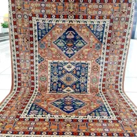 سه متری قشقایی شیراز رنگ قرمز لاکی کف ابریشم|فرش|تهران, حر|دیوار