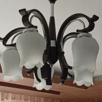 لوستر پنج شاخه|لوستر و چراغ آویز|اصفهان, خرم|دیوار