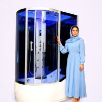 کابین دوش مخصوص سرمای بیستون جکوزی سونا بخار خشک