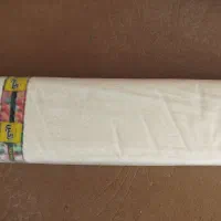 پارچه ملافه ایی گل سرخود نگین گلبهی رنگ