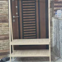 رگال لباس چوب اصل  جاکفشی کمد لباس|جاکفشی، کمد، دراور|تاکستان, |دیوار