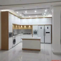 طراحی و اجرای کابینت MDF و هایگلاس