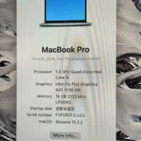 مک بوک پرو ۲۰۱۹ Macbook pro 2019|رایانه همراه|قزوین, |دیوار