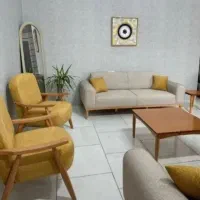 مبل راحتی مدل مینیمال لمون هشت نفره تخت شو|مبلمان خانگی و میز عسلی|اردبیل, |دیوار