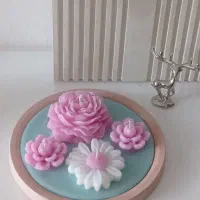 ساخت شمع با قالب سنگ مصنوعی و شات