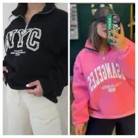 دورس نیم زیپ تو کرکی با چاپ های متفاوت