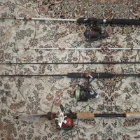 لنسر ماهیگیری قلاب چوب و چرخ|ماهیگیری|کرج, شهرک فهمیده|دیوار