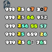 سیم کارت 919 کد 2 نیمه رند سری پنجم