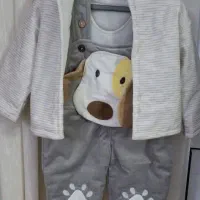 لباس بچه ۲تیکه نو