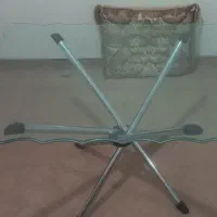 میز ناهار خوری شیشه ای