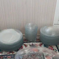 سرویس غذا خوری چینی و کریستال|ظروف سرو و پذیرایی|کرمانشاه, |دیوار
