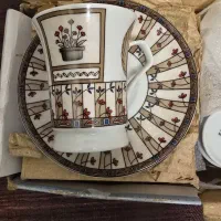 استکان فنجون  و نعلبکی چایی و قهوه خوری