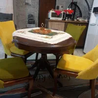 میز ناهار خوری چوب راش