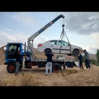 مجموع کامل جرثقیل ۷تن .کفی خاور ونیسان