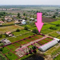 زمین مسکونی داخل شهرک درحال ساخت ارائه سندتک برگ