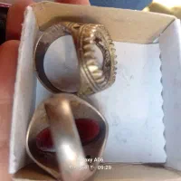 دوعدد انگشتر مردانه قدیمی
