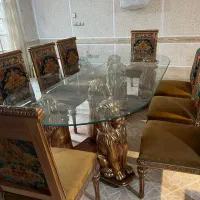 مبلمان و میز ناهار خوری به همراه صندلی