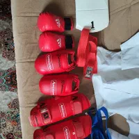 تمامی لوازم کاراته  در حد نو