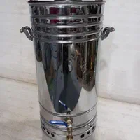 سماور‌گازی‌استیل‌بزرگ‌هیتی|سماور، چای‌ساز، قهوه‌ساز|مشهد, کوی دروی|دیوار