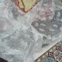 فروش دو قواره پارچه چادر عروس