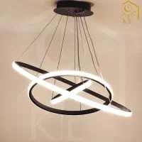 لوستر مدرن دایره کهکشانی ۷۰ ۵۰ ۳۰ تولیدی