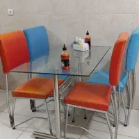 سلام  دوستان   تعداد 16 عدد صندلی  با4 عدد میز|کافی‌شاپ و رستوران|کوهسرخ, |دیوار