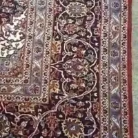 فرش جفت کاشان 3×4 لاکی نقشه ی قطبی|فرش|اصفهان, نقش جهان|دیوار