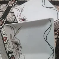 پشقاب چینی سالم  ۱۲ عدد