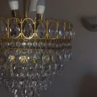 لوستر ۸ شعله طلایی