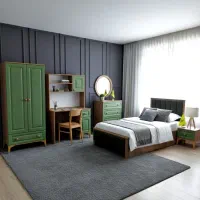 تخت و سرویس خواب مدل موناکو|تخت و سرویس خواب|گرگان, |دیوار