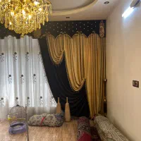 کتیبه پرده  تقریبا ۷ متر رنگ قهوه ای طلایی|پرده، رانر، رومیزی|شاهین‌شهر, فردوسی|دیوار