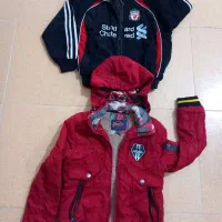 کاپشن وکلاه بچگانه تمیزوسالم|کفش و لباس بچه|ساوه, |دیوار