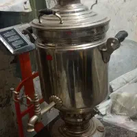 سماور نفتی برنجی عتیقه