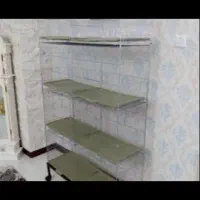 قفس هشت خوان چرخ دار