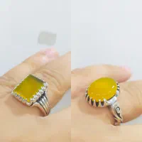 انگشتر نقره مردانه شرف الشمس