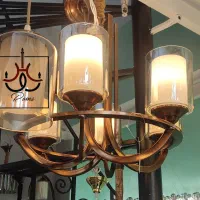 لوستر تحویل فوری با ضمانت کیفیت و قیمت کارخانه|لوستر و چراغ آویز|اندیشه, اندیشه فاز ۱|دیوار