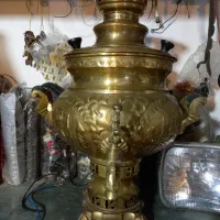 سماور برنزی زغالی