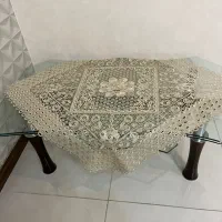 میز جلو مبلی با سه عدد میز عسلی